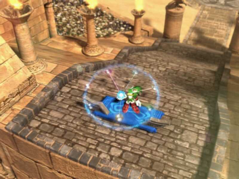 captura de tela de sonic riders